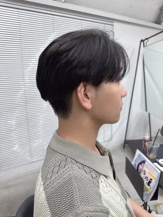 ショート カラー メンズ カット/パーマ メンズ😎ともかのヘアスタイル