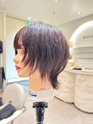 ショート macaron郡山駅前店所属・北田 千鶴のヘアスタイル
