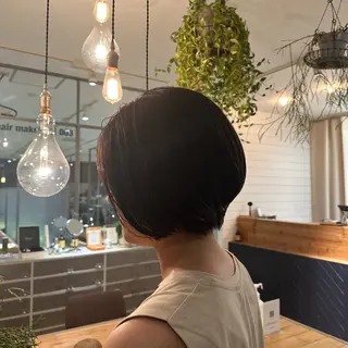 ショート ヘアアレンジ 飯島 美海のヘアスタイル