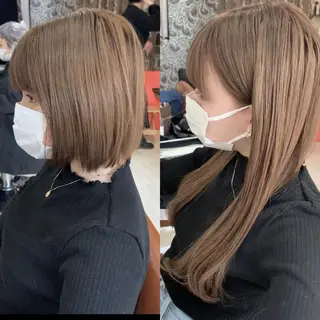 ミディアム Orque deux 伊藤丈晴のヘアスタイル