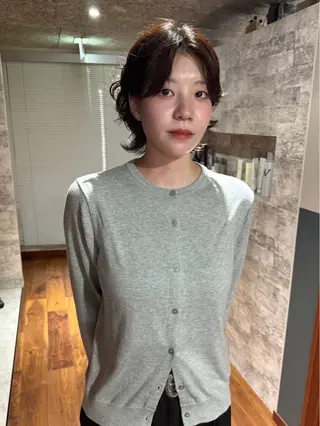 ショート カラー パーマ mai / linoah˚✧のヘアスタイル