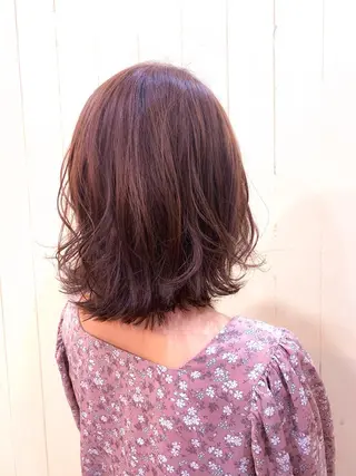 ミディアム 🦋艶モテカラー/ヘ アセット🦋YURIのヘアスタイル