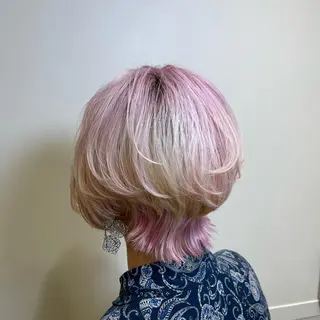 ショート カラー ✁完全個室✁永野 晴のヘアスタイル