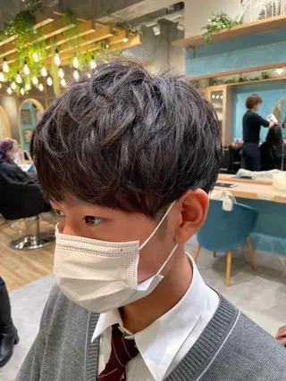 メンズ 吉田 竜也 髪質改善のヘアスタイル