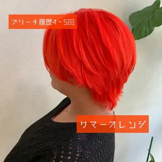 ショート カラー メンズ指名多数!! SiLO 田島のヘアスタイル