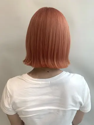 ショート カラー 松浦ゆずき 韓国/ 診断/ダウンパーマのヘアスタイル