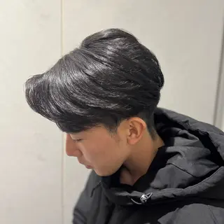 メンズ 曲がる縮毛/カルマパ ーマ/池袋/横村大全のヘアスタイル