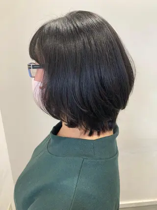 ショート 折本 沙織のヘアスタイル