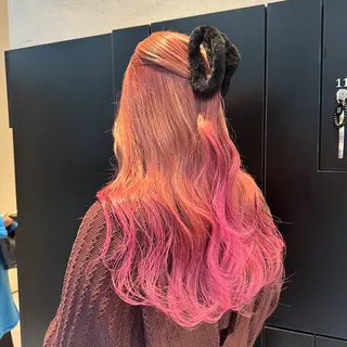 ロング カラー 佐々木 好乃のヘアスタイル
