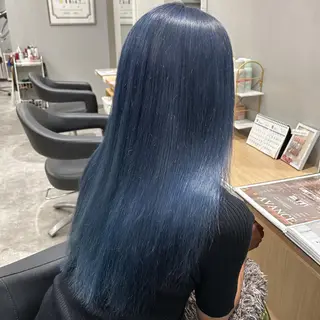 ロング カラー Lien by kiitos所属・韓国ヘア×レイヤー カット/上田丈也のヘアスタイル