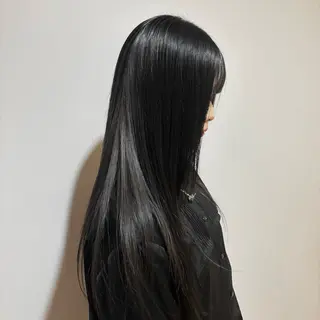 ロング カラー ブリーチ無しダブル カラー / LINAのヘアスタイル