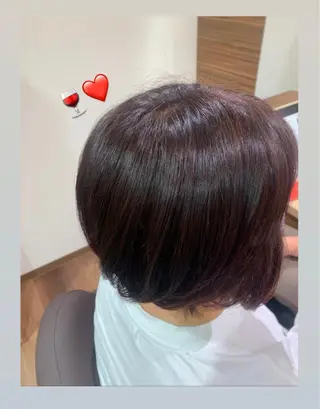 ショート カラー 飯塚 優希のヘアスタイル