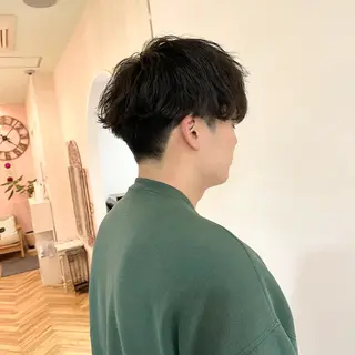 ショート パーマ ヘアアレンジ メンズ メンズカットモデル 募集中🍓後藤はるなのヘアスタイル