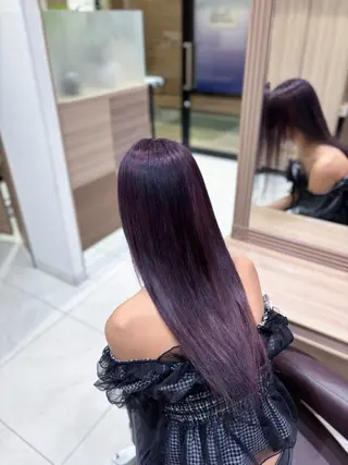 ロング miyu♡🎀 ブリーチカラー🩰♡のヘアスタイル