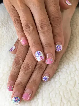 ネイル 佐藤 まりえのネイルデザイン