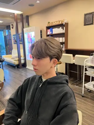 カラー メンズ 💎森 ハリス誠一💎のヘアスタイル