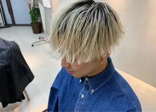 ショート カラー メンズ mee.urawa所属・似合わせショート×透 明感/やじまたかしのヘアスタイル