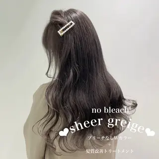 ロング カラー 🍑透明感color 🍑MOMOKA🍑のヘアスタイル