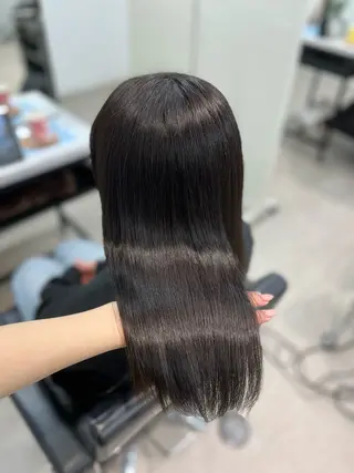 カラー 髪質改善美容室 Lino 香芝五位堂店所属・runa|艶と透明感 を叶える 奈良香芝のヘアスタイル