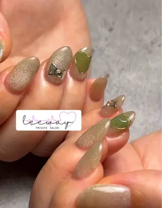 ネイル 自爪育成／ケアサロン 🤍leewayのネイルデザイン
