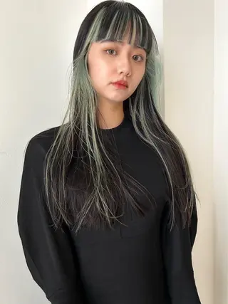 ロング HIBIKI/原宿 ハッシュカット🪄のヘアスタイル