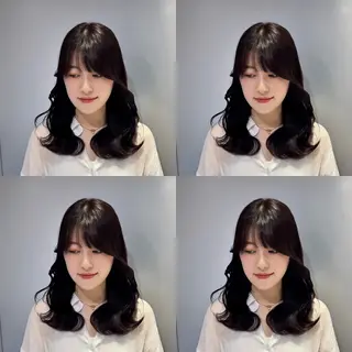 セミロング カラー 韓国レイヤー/ 髪質改善🇰🇷早坂のヘアスタイル