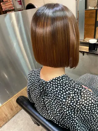 ショート ショートボブ縮毛矯正 髪質改善のプロ山道潤のヘアスタイル