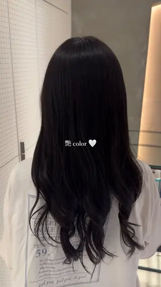 ロング カラー nanaka￤透明感 ￤韓国￤艶髪￤のヘアスタイル