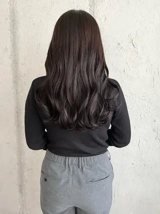 セミロング Mariana雛/ 西大分/ハイライトのヘアスタイル