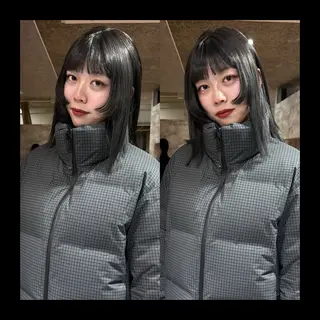 ミディアム カラー mai / linoah˚✧のヘアスタイル