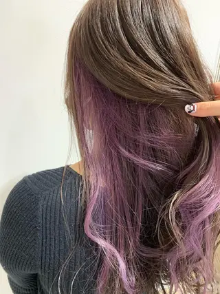 ロング カラー 近藤千翔🩵 髪質改善Periodのエステ・リラクイメージ