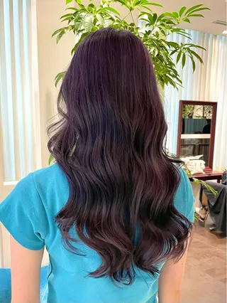 ロング カラー ヘアアレンジ 🧸ハイトーン🧸 ゆっきー🧸のヘアスタイル