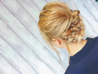 ミディアム セミロング ロング カラー ヘアアレンジ boutique misakiのヘアスタイル