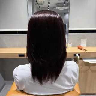 カラー 青木 あいかのヘアスタイル