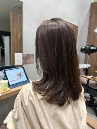 ミディアム AVANCE.セブンパーク天美松原店所属・髪質改善/レイヤー ✨平沼佑麻✨のヘアスタイル