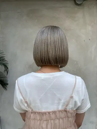 ショート sea's所属・ヒラカホ/矢場町/ ブリーチ/似合わせのヘアスタイル