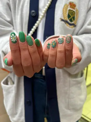 ネイル 韓国🩶Y2Kネイル 💫くれはのネイルデザイン