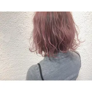 ミディアム カラー 心斎橋 美髪職人 近江のヘアスタイル