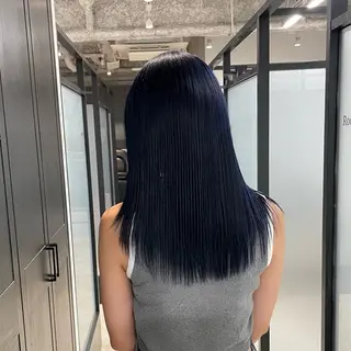 ミディアム SALOWIN 梅田所属・山口滉斗/美髪 縮毛矯正/髪質改善のヘアスタイル