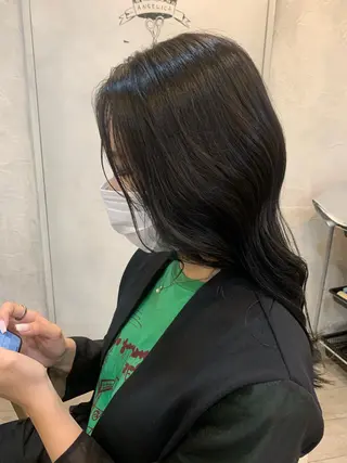 ロング number天王寺 ほたるのヘアスタイル