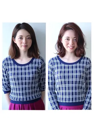 ミディアム Elsa エルサのヘアスタイル