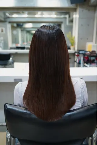 ロング 宮崎 恵多のヘアスタイル