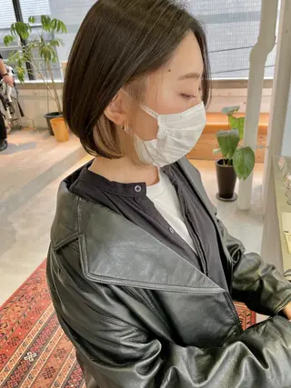 ショート カラー ショート・ボブ 徳竹淳一のヘアスタイル