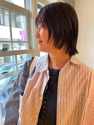 ショート カラー NOUN所属・eri kinjoのヘアスタイル