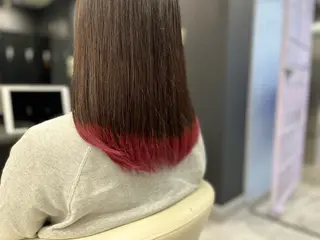 ミディアム カラー white.梅田所属・White梅田  ／ COCOのヘアスタイル