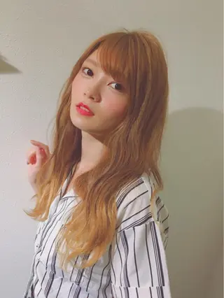 ロング カラー ✨髪質改善/透明感✨ 西野　陽のヘアスタイル