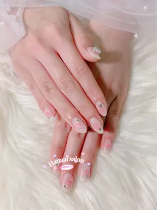 ミディアム Hanaai Salon新大久保店のネイルデザイン