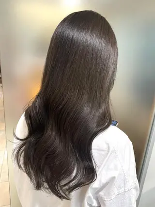 ロング カラー 佐藤 梨里花 ❤︎のヘアスタイル