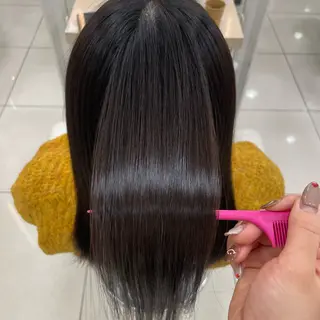 セミロング 崎山 紗吏のヘアスタイル