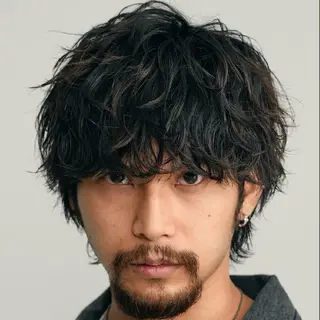 パーマ メンズ “fifth”川内 泰智／メンズパーマのヘアスタイル